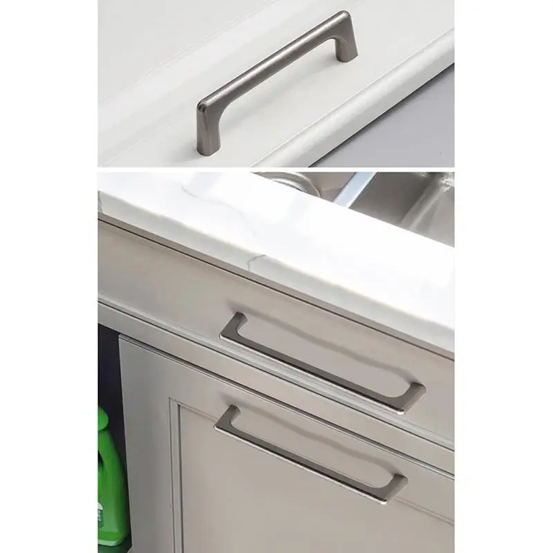 Antiker Bronze-Schubladengriff, Rostfreier Retro-Aluminiumgriff für Schrank, Kleiderschrank, Aufbewahrungstür, Schlafzimmermöbel-Upgrade – Detail 19