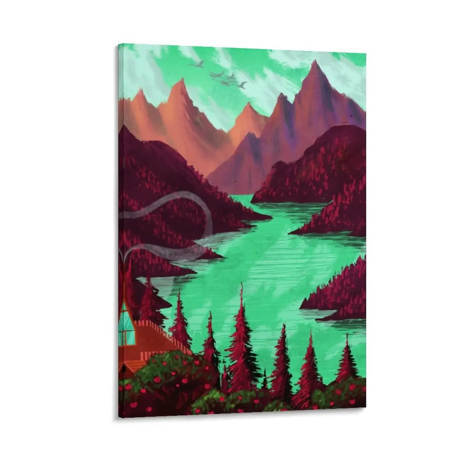 

Summer Dreaming Canvas Painting pictures for wall posters for wall anime figure art mural