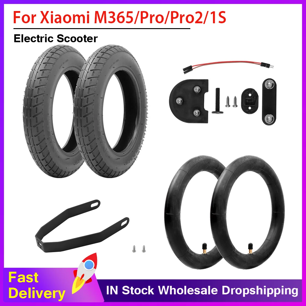 Electric Scooter 10 INCH Modified Tire WHEEL KIT FOR XIAOMI M365/PRO 2/1S/PRO 10 inch Reinforced Stable-proof Outer tyres