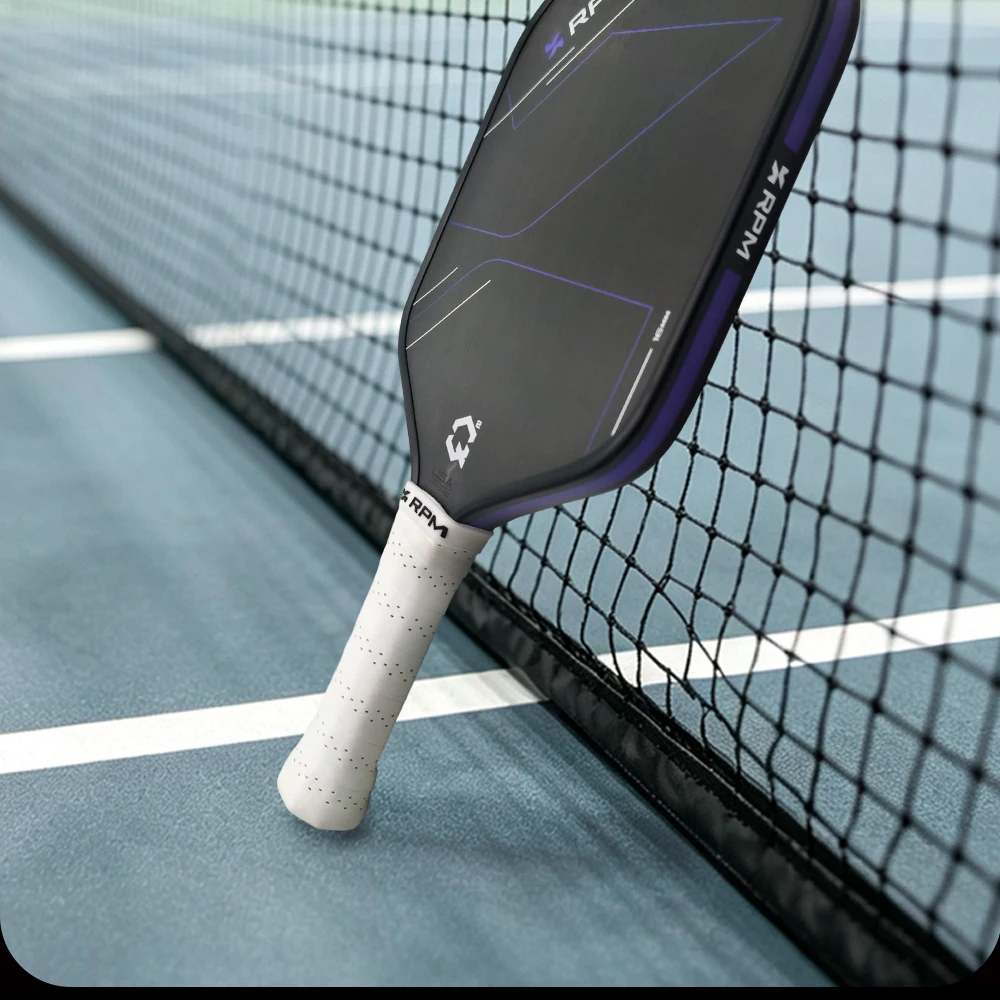RPM Q2 Pickleball-Schläger 1:1 T700 Carbonfaser-Oberfläche Reibung Heißgepresster Expandierter TPU EPP-Schaum Verstärkter Kern 16mm – Detail 9