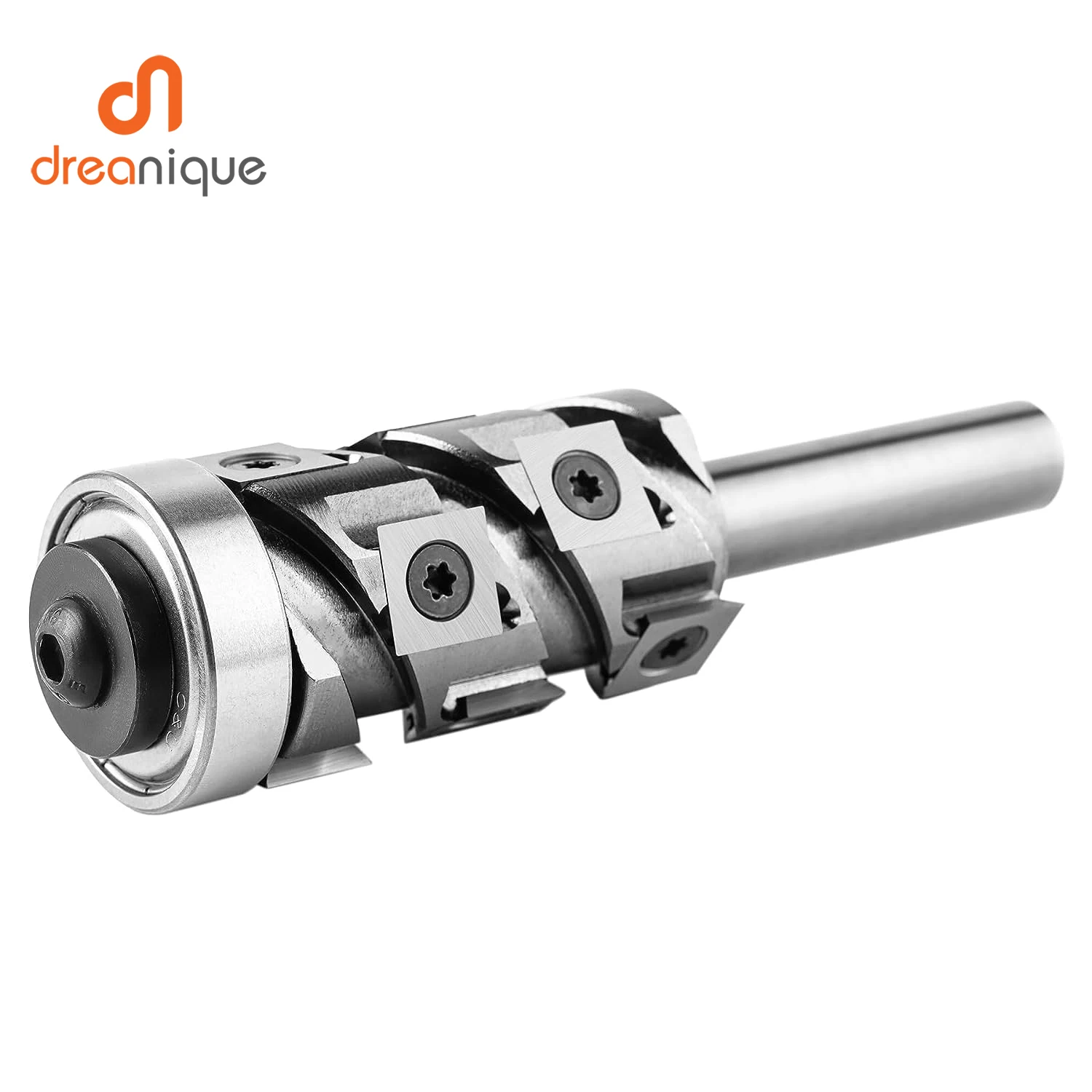 1PC Dreanique Carbide Insert Flush Trim with Bearing 32mm Dia x 1/2\