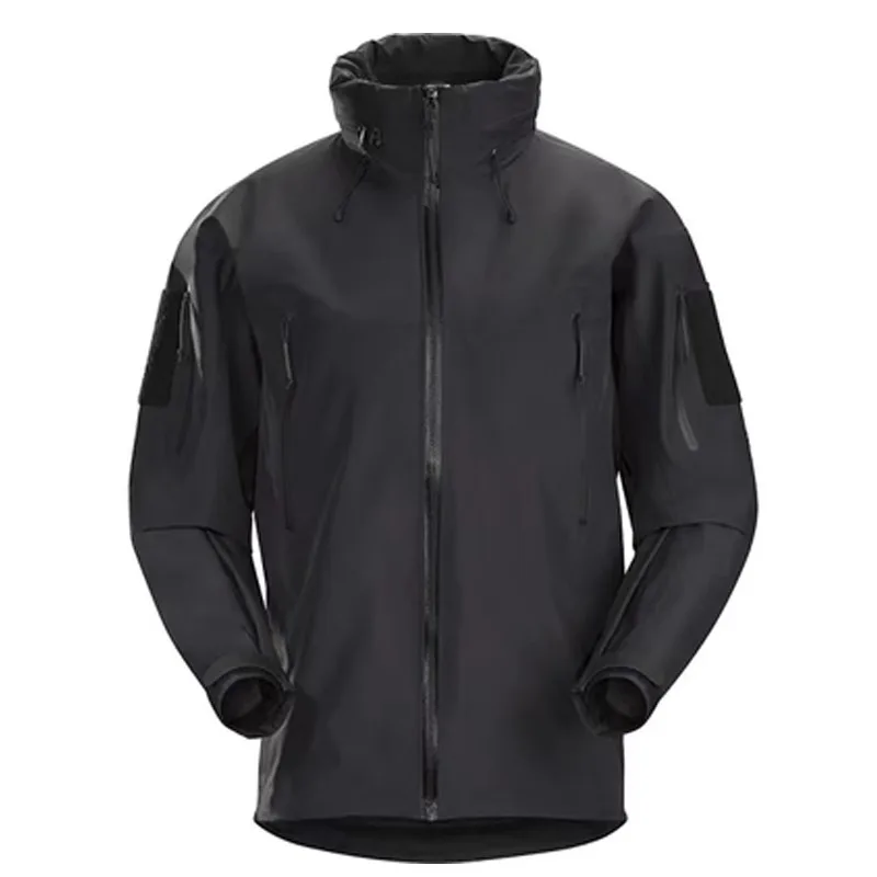 AlphaJacketGen2 Wasserdichte Alpha-Hartschalenjacke, taktische Armee-Fan-Jacke, winddichte Jacke zum Aufladen – Detail 21