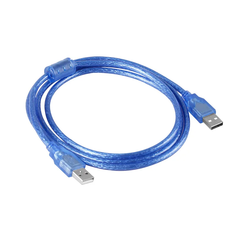 ใหม่ USB 2.0สายเคเบิลตัวผู้เป็นตัวผู้ USB ประเภท A สายต่อขยาย3M กล้อง Disk 0.3M/0.5M/1M/1.5M/3M