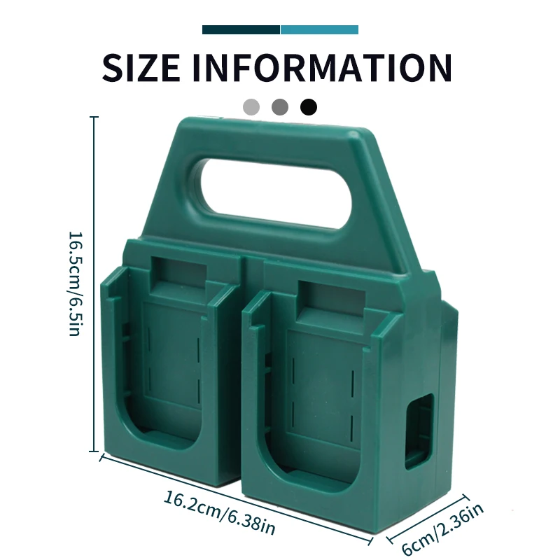 Tool Holder Dock Mount Storage Rack For Makita/Bosch 18V Fixing Devices Tool Holder Machine Drill Storage Bracket Stand Slots