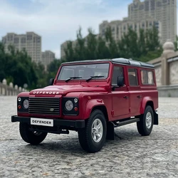 Land rover defender 110ハイシミュレーションダイキャストメタル合金モデル、車の装飾ディスプレイ、コレクションギフト、1:18、p85