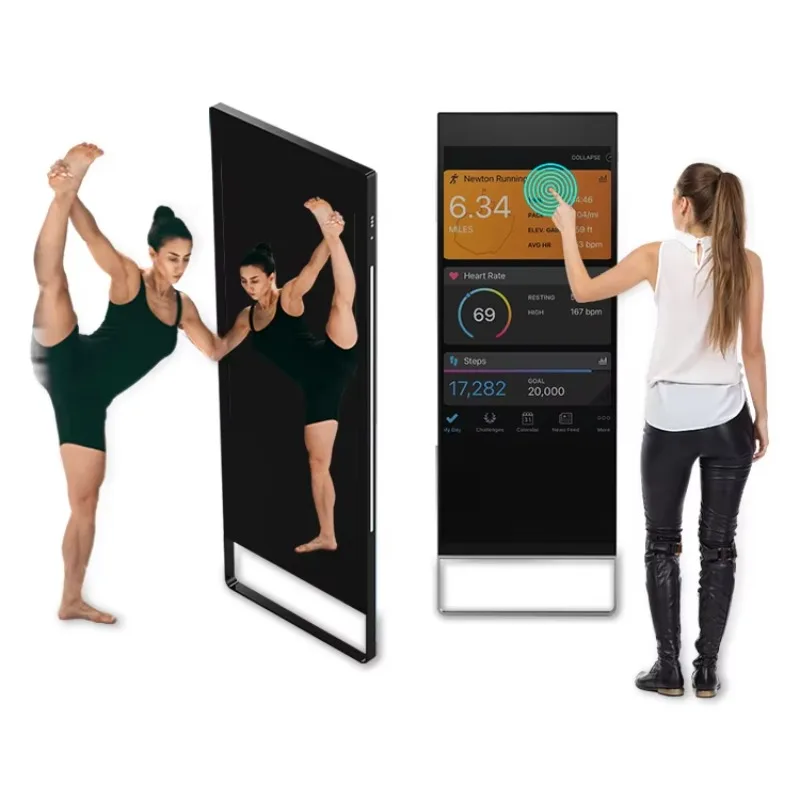 

[Best-selling] 43 Inch Smart Touch Panel Digital Interactive Touch Screen Smart Exercise Mirror Touch Kiosk