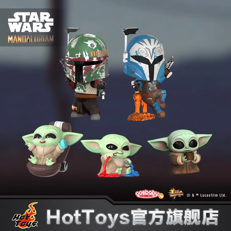 

Hottoys Mandalot The Child Gugubo Bafetbo-Katan Cosbaby Collectible Figurine Model Ornament Star Wars