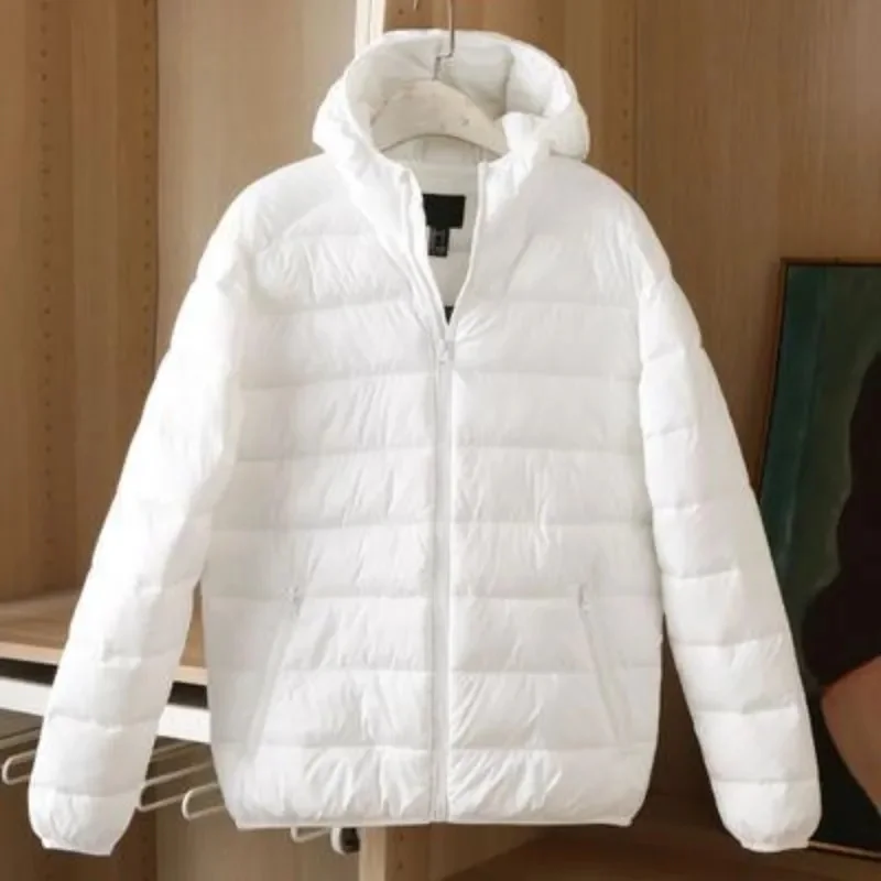 Down Jacket Women Parkas Fall/Winter 2024New Light Feather Warm Cotton Padded Coat Female Short Korean Outerwear Lightweight Top