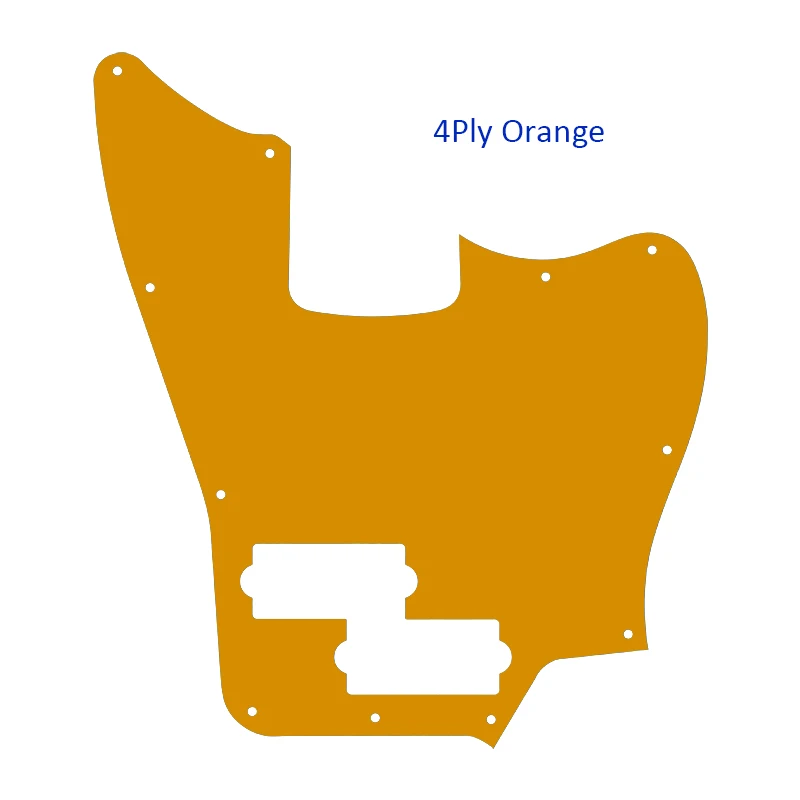 Pleroo Custom Guitar Pickguard - For SQUIER Classic Vibe Squier Jaguar Bass ,Guitar Pickguard Many Colors