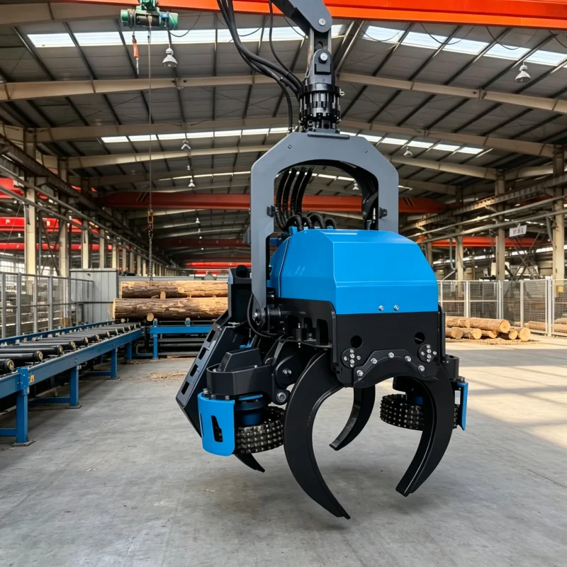 Fully Automatic Excavator Wood Cutter With High Strength Structure For Forestry And Land Development Projects