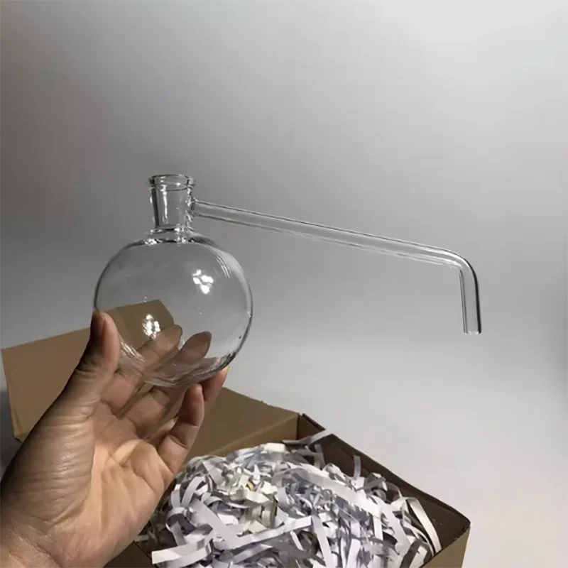 

Petroleum asphalt distillation flask Petroleum asphalt wax content tester Cracking bottle with support flask