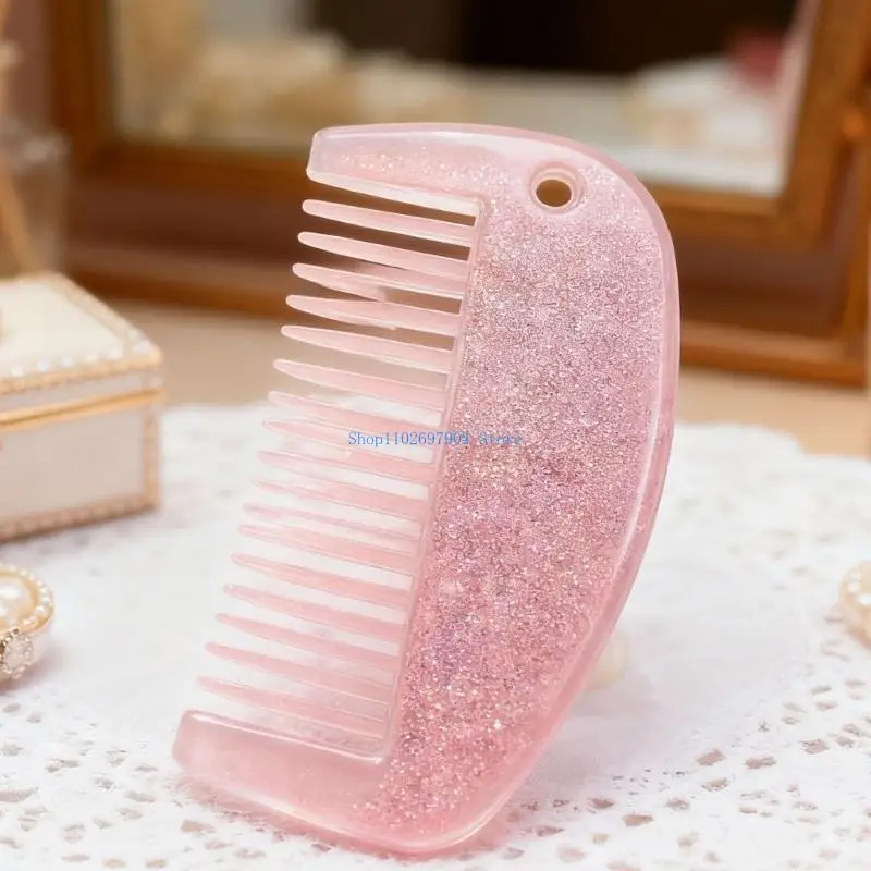 N7YF Silicone Mold For Full Plate Perforated Comb Crafting Tool Jewelry Making Mould
