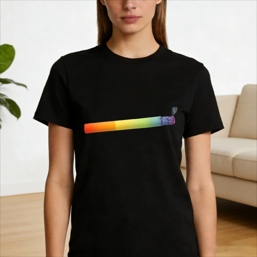 

Faguette LGBT Cigarette Shirt Queer Pride Graphic Tee Rainbow Gay Bisexual Gift Tshirt Humor LGBT Meme T-shirt Pride Month Tops