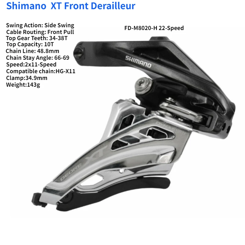 Shimano XT FD M8000-H M8025-H M8020-H M786 M781 M8025-D M8020-D