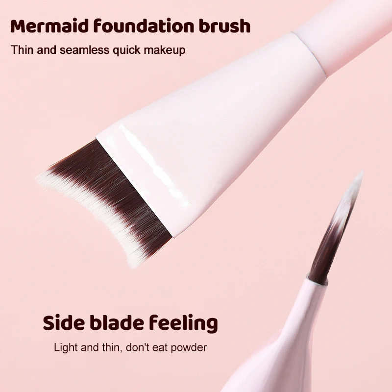 1/8 個のメイクブラシセットバッグ付きソフトヘアアイシャドウファンデーションブラッシュ化粧品美容ツール