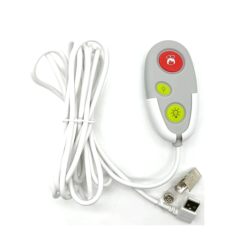 Nurse Call Cable USB Line Nurse Call Device Emergency Call Cable With Push Button Switch