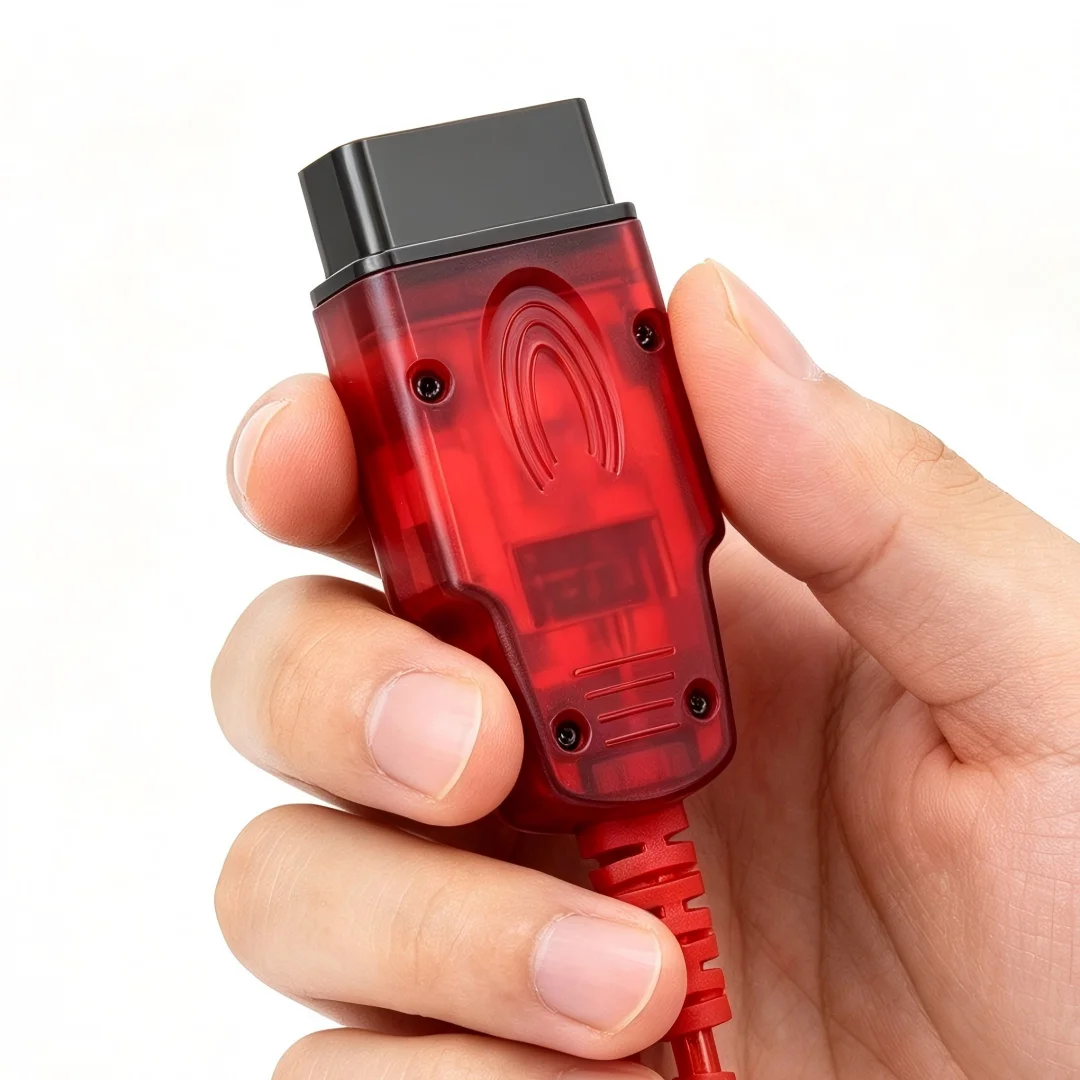 OBD2 Cable Programmer Tools for Renolink V1.99 OBD II Car ECU Coding Tool Car Adapter Cable USB Red Wire Automotive Tools