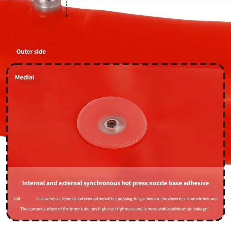 

652F Puncture Resistant Mountain Bike Inner Tube Valves for Rough Terrain Use