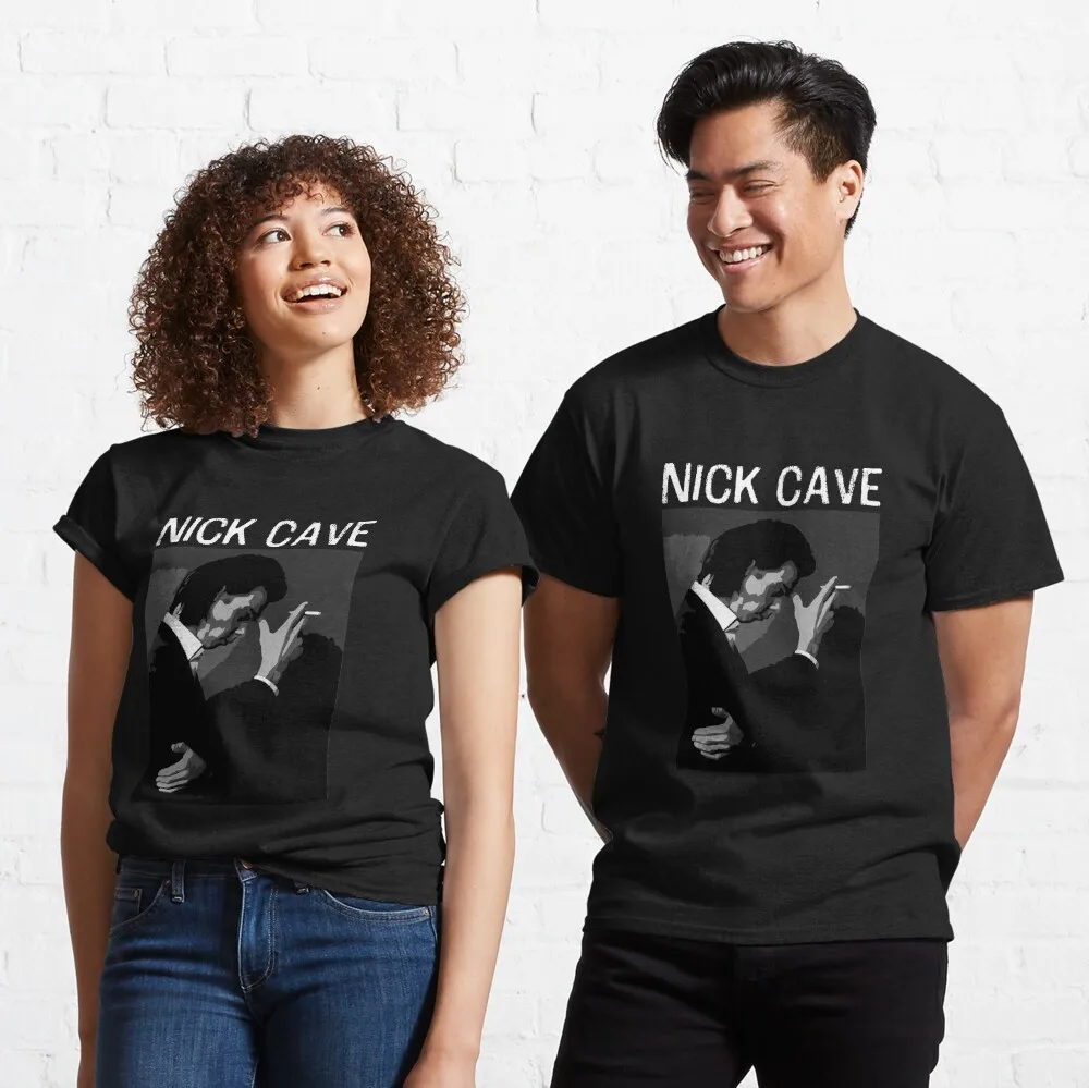 Tribute To Nick Cave Classic T-Shirt Unisex T-shirts For Man Woman Couple Short Summer Tees Casual Cotton New Arrival