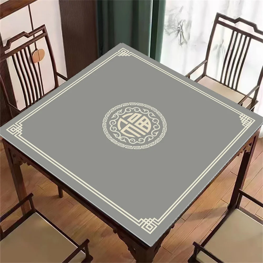 

Multi-sizes Mahjong Table Mat Thicken Board Mahjong Game Table Cover Mahjong Accessories Tablecloth for Desktop Home Card Game