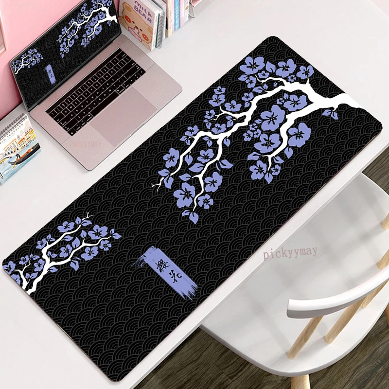 

Original Design Mousepads Mousepad Sakura Large Mouse Mat Big Desk Pads Non-Slip Rubber Mouse Pad Big Keyboard Mats