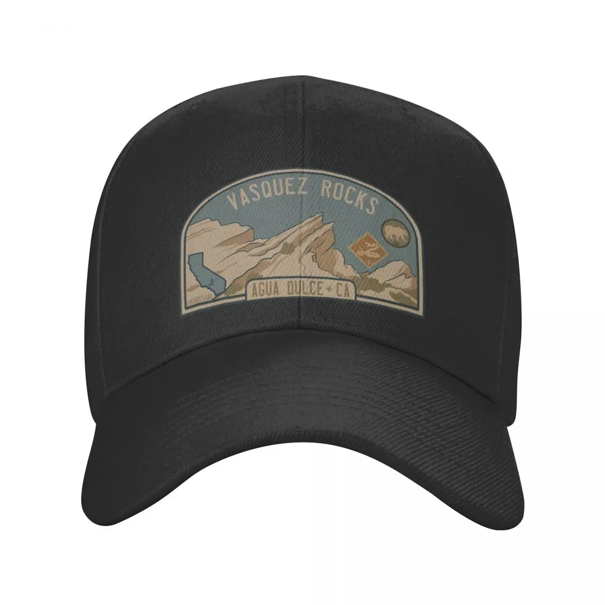 Vasquez Rocks, Agua Dulce California, PCT Baseball Cap Horse Hat fashionable Fishing cap Women's Hats 2024 Men's