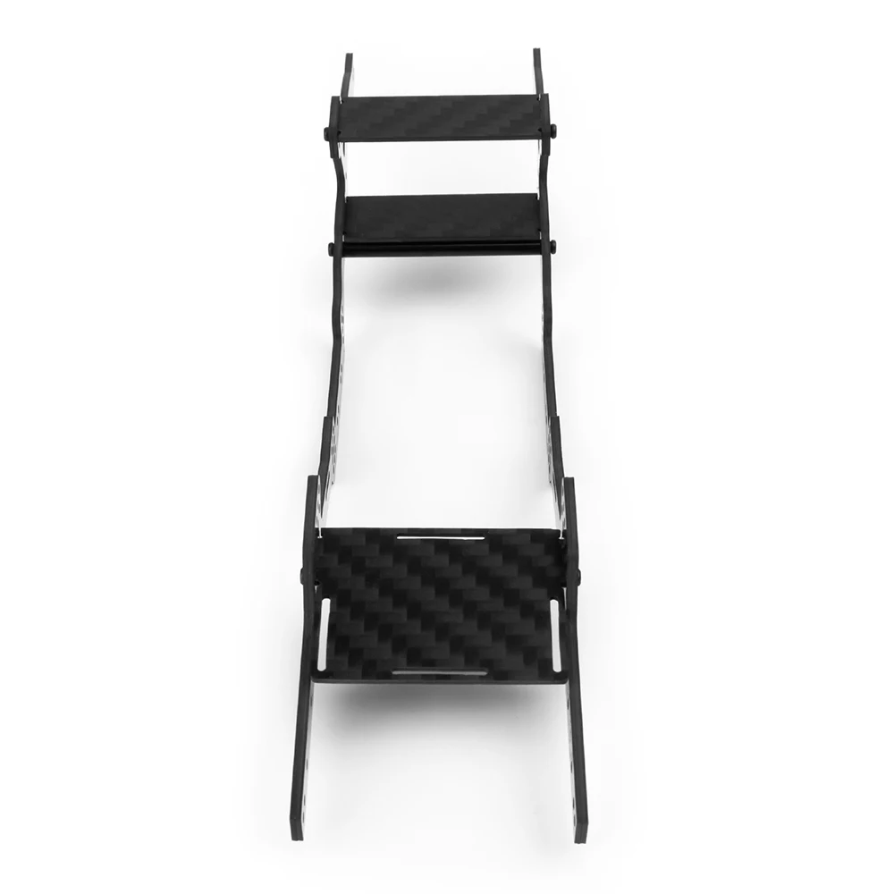 YEAHRUN LCG Kit de châssis en Fiber de carbone poutre de cadre pour 1/24 RC chenille axiale SCX24 90081 AXI00001 AXI00002 AXI00006 pièces