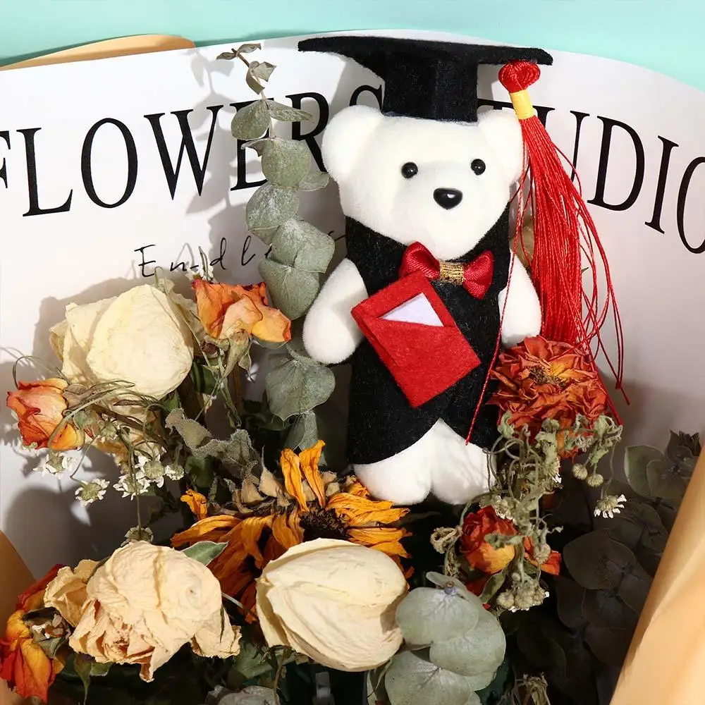 

Graduation Season Graduation Bear Doll Graduation Ceremony Congratulation Bachelor Bear Decorative Doctor Cap Bear