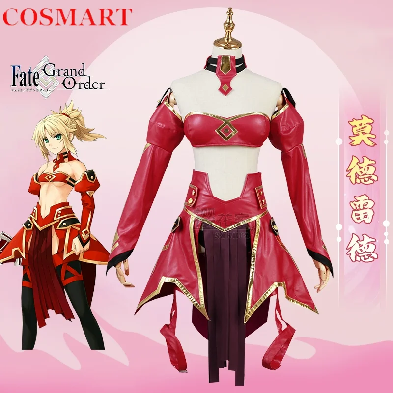 Fate/stay Night Mordred Combat Uniforms Cosplay Costume Cos Game Anime Party Uniform Hallowen Play Role Clothes Clothing