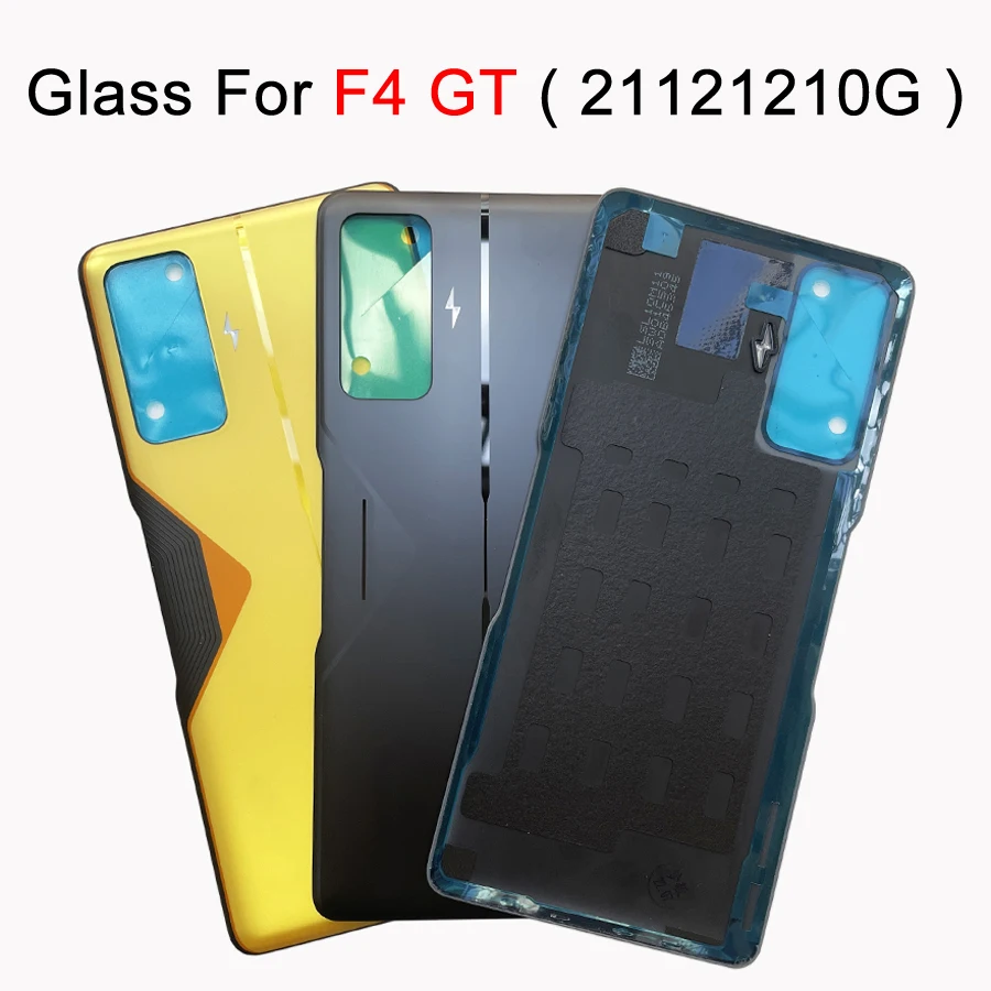 6.67 "dla Xiaomi Poco F4 GT osłona baterii tylna szklana obudowa tylnych drzwi do POCO F4GT pokrywa baterii tylny Panel z klejem