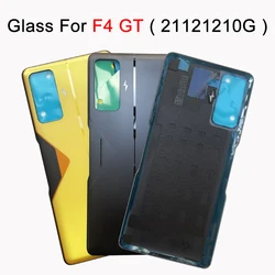 Cubierta de batería para Xiaomi Poco F4 GT, carcasa trasera de cristal, Panel trasero con adhesivo, 6,67 pulgadas