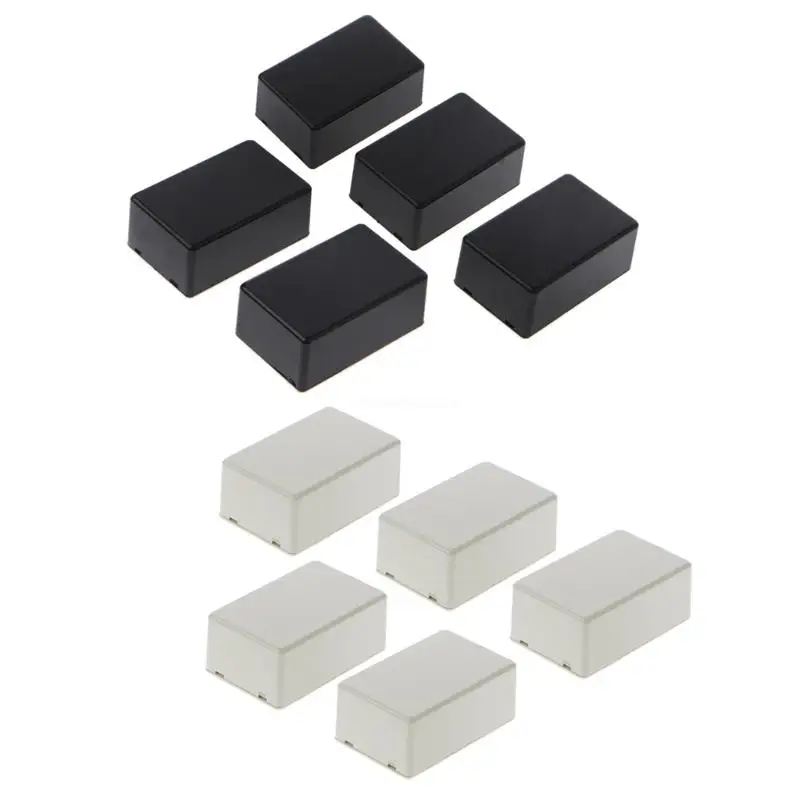 5Pcs New Plastic Electronic Project Box Enclosure Instrument for Case DIY 70x45x Dropship