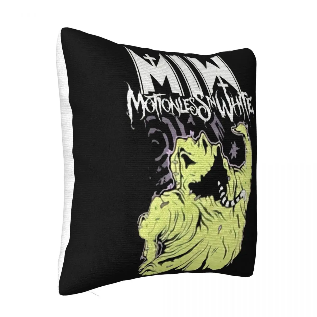 Motionless In White Funny Cotton Vintage Gift For Men Women Dj Punk Casual Fitness Comical Designs Pillow Case