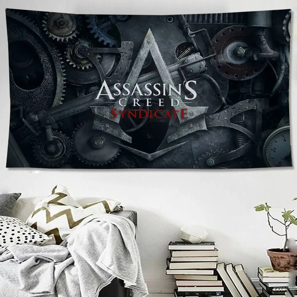 A-Assassin S -Creed Gaming Cartoon Tapestry Wall Hanging Decoration Household Home Decor