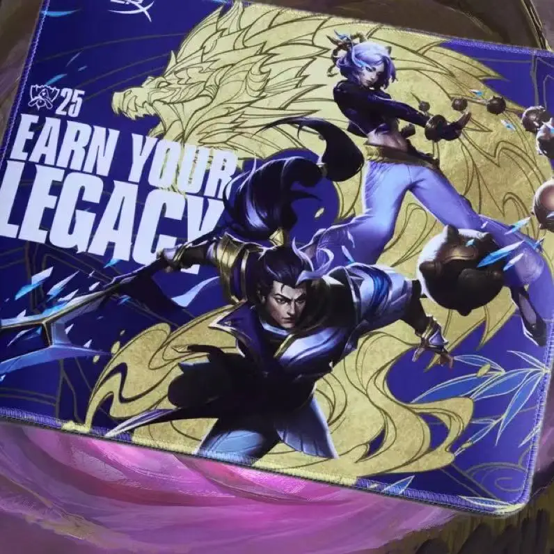 

Worlds 2025 Mousepad Xin Zhao Yunara Genuine Original Packaging Brand New