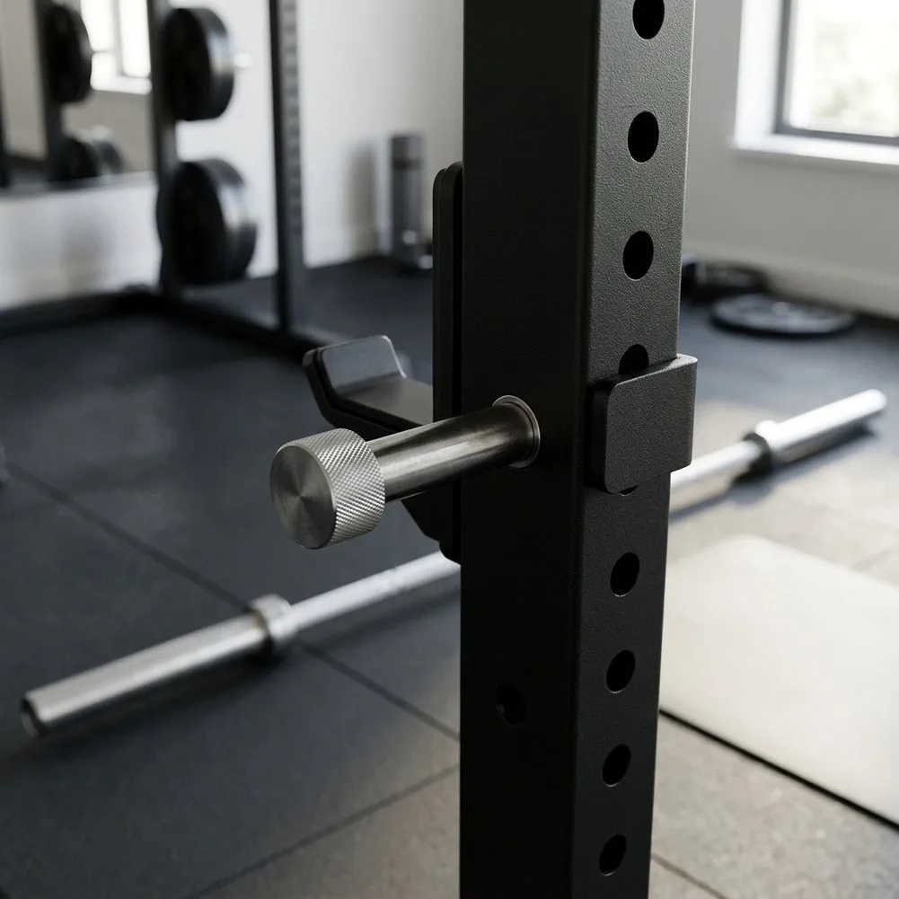 Magnetic Steel Pins for Squat Racks and LAT Pulldown Machines 135 mm Length 25 mm Diameter Home Commercial Gym