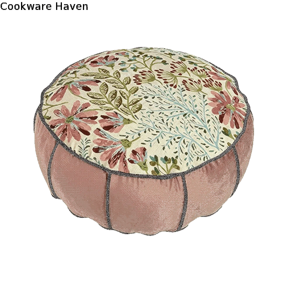 Jacquard Fabric Lazy Cushion Washable Warm and Cozy Home Seat Cushion 10 Colors Available Non-slip Bottom Home Cushion