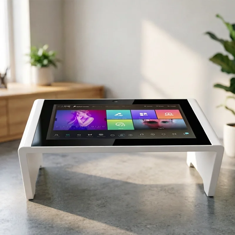 Indoor HD LCD Touch Table Digital Signage Interactive Smart Android Display for Retail Stores Shopping Mall Solutions