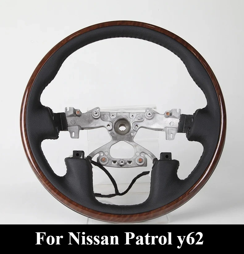 For Nissan Patrol y62 Steering wheel modification high temperature resistance anti slip breathable odorless and comfortable