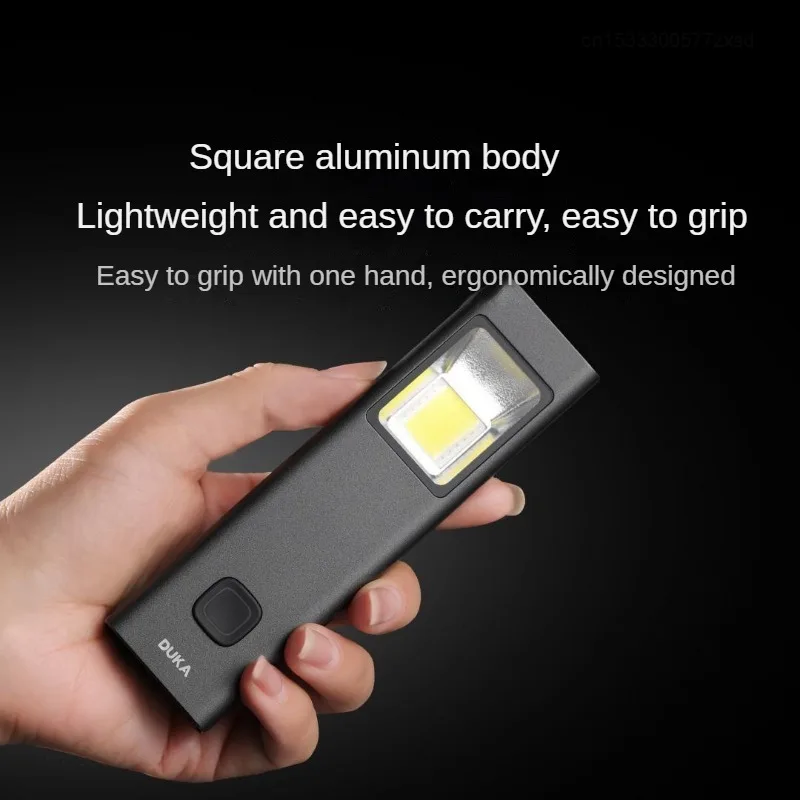Xiaomi Suda FL1 senter multifungsi, Senter LED portabel luar ruangan berkemah, 7 mode dapat diisi ulang