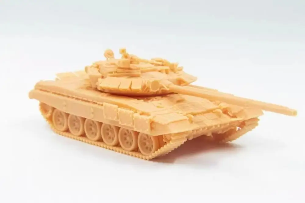 

Handmade Unpainted1/72 Military Model Russian T-72Bm Tank 3Dprinted