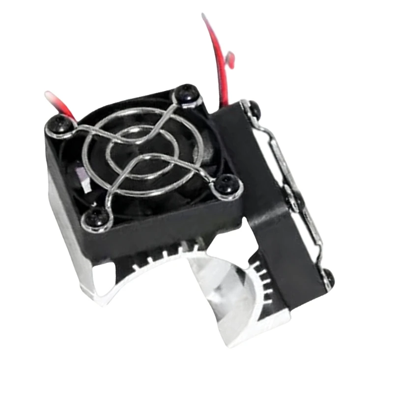 ventilateurs refroidissement à faible bruit, dissipateur thermique à Double ventilateur pour moteur jouet 1/8