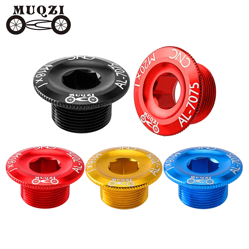 Muqzi Kurbel arm schrauben m15 m18 m19 m20 Kurbel schrauben abdeckung Fahrrad kurbel garnitur kappe