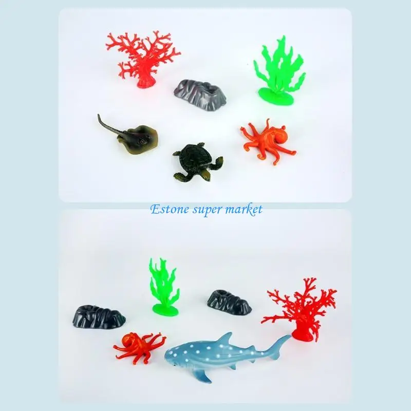 

090B Realistic Ocean Animals Party Favor for Kids&Adult Collectible Supplies