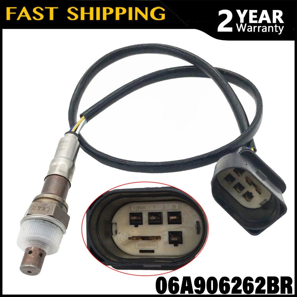 

06A906262BR Car Accessories For AUDI A3 VW golf Jetta SEAT Altea SKODA Octavia 5Wire Oxygen Sensor 06A 906 262 BR 06A906262CF