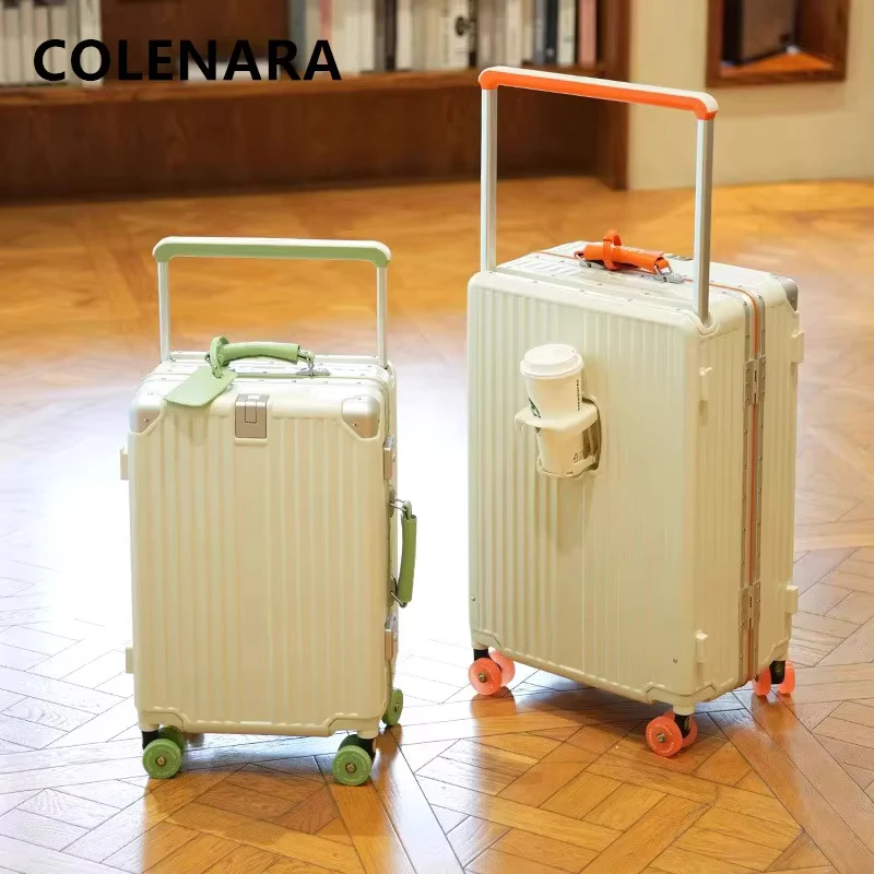 COLENARA Carry-on Travel Luggage ABS+PC Boarding Case 20