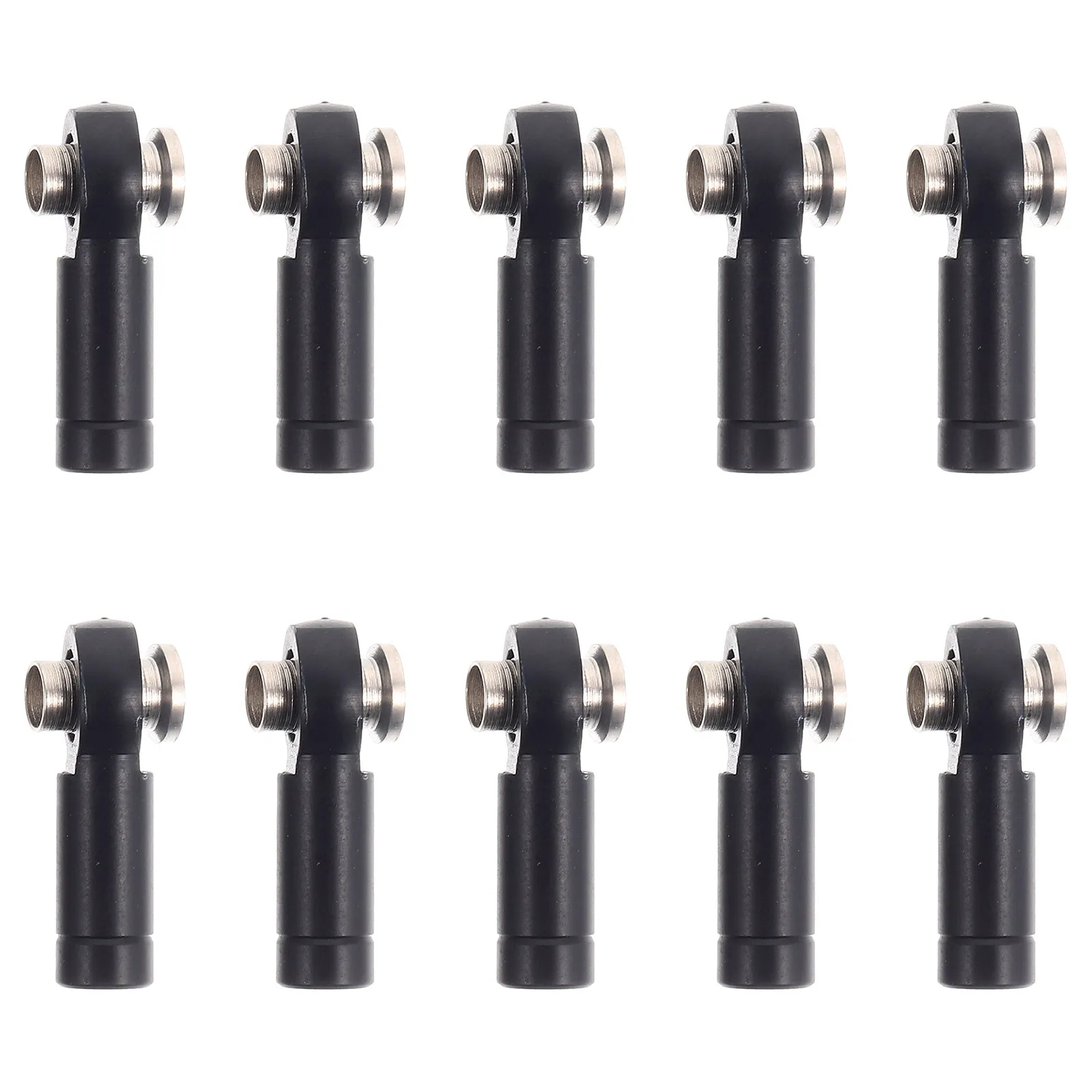 

10Pcs Alloy Ball Joint Linkage Tie Rod Ball Impact Resistant Link Rod Joint for Car Models Telecar Parts