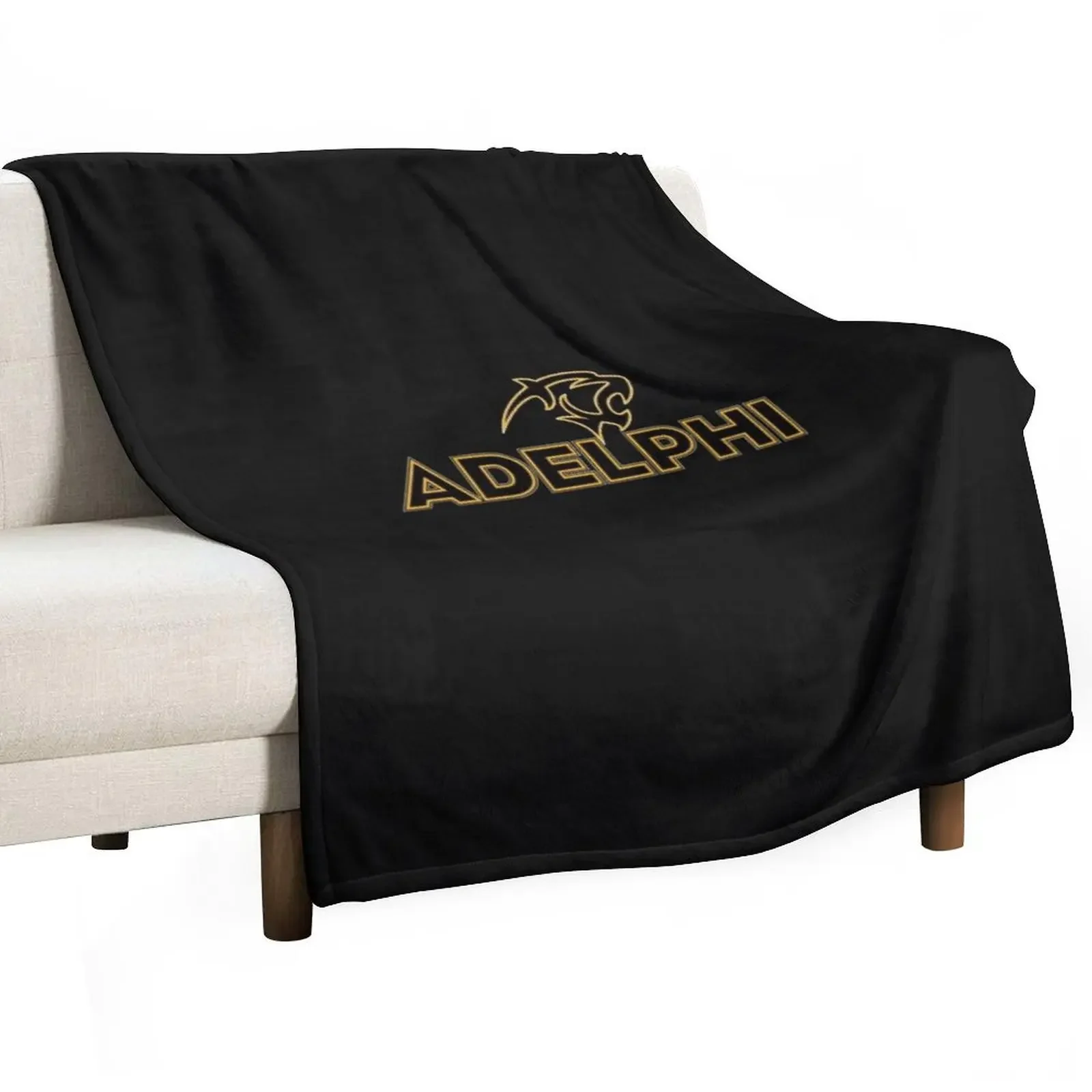 Adelphi Panthers Current Throw Blanket Bed Nap Soft Tourist Blankets