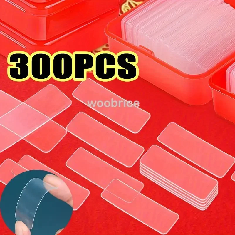 Doppelseitiges Klebeband, Kontakt, zweiseitig, transparent, extra starkes Klebeband für Badezimmer, wasserdichte Wandaufkleber, Küche, Nano-Klebeband