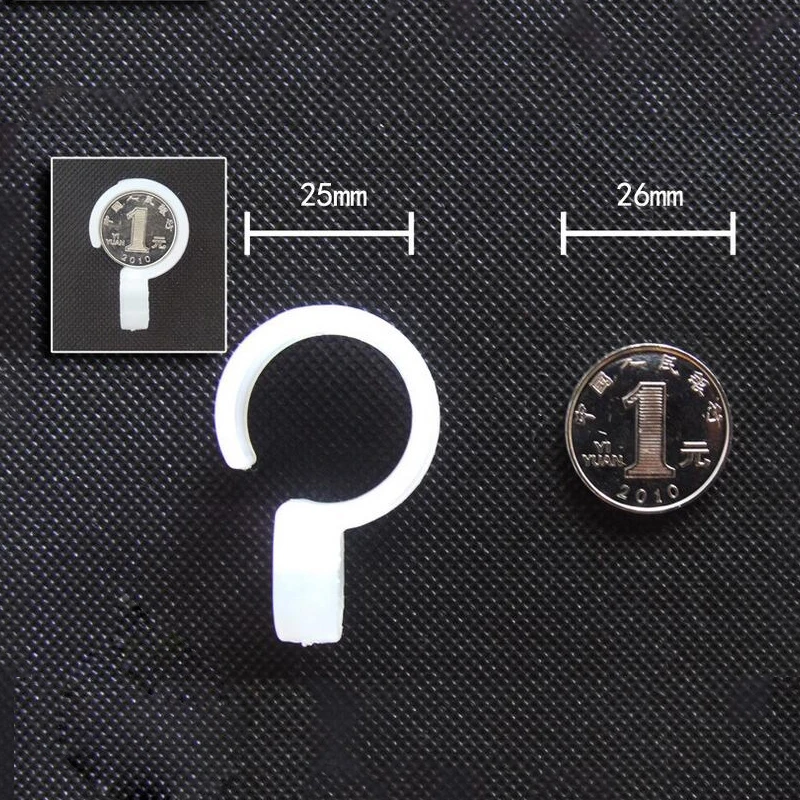 10pcs/set  Plastic Home laundry drying wind hanging buckle Hook Clips Organize Windproof Clothes Hanger Clip